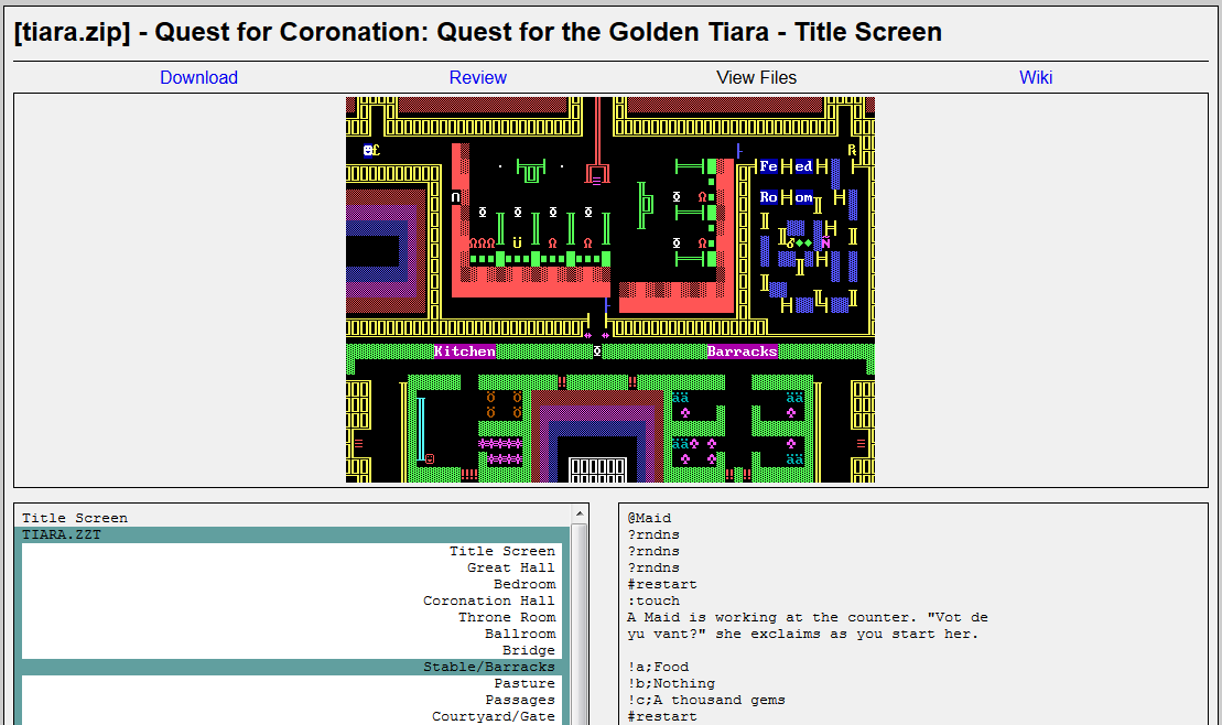 z2 redesign zzt file viewer