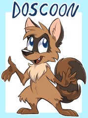 Badge done for Anthrocon 2014